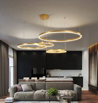 Circular Table Lamp