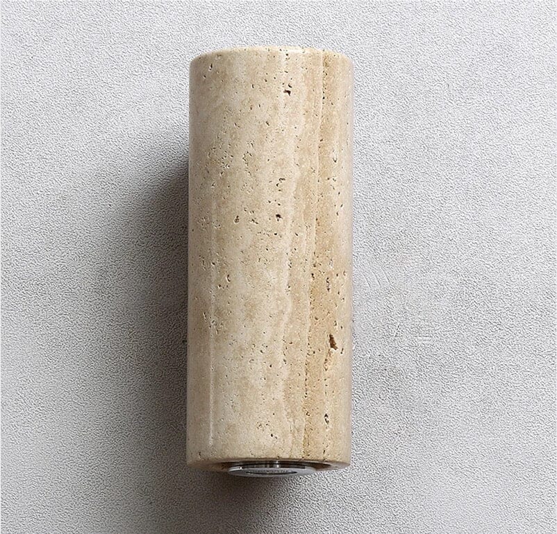 Dark Marble Wall Light Fixture