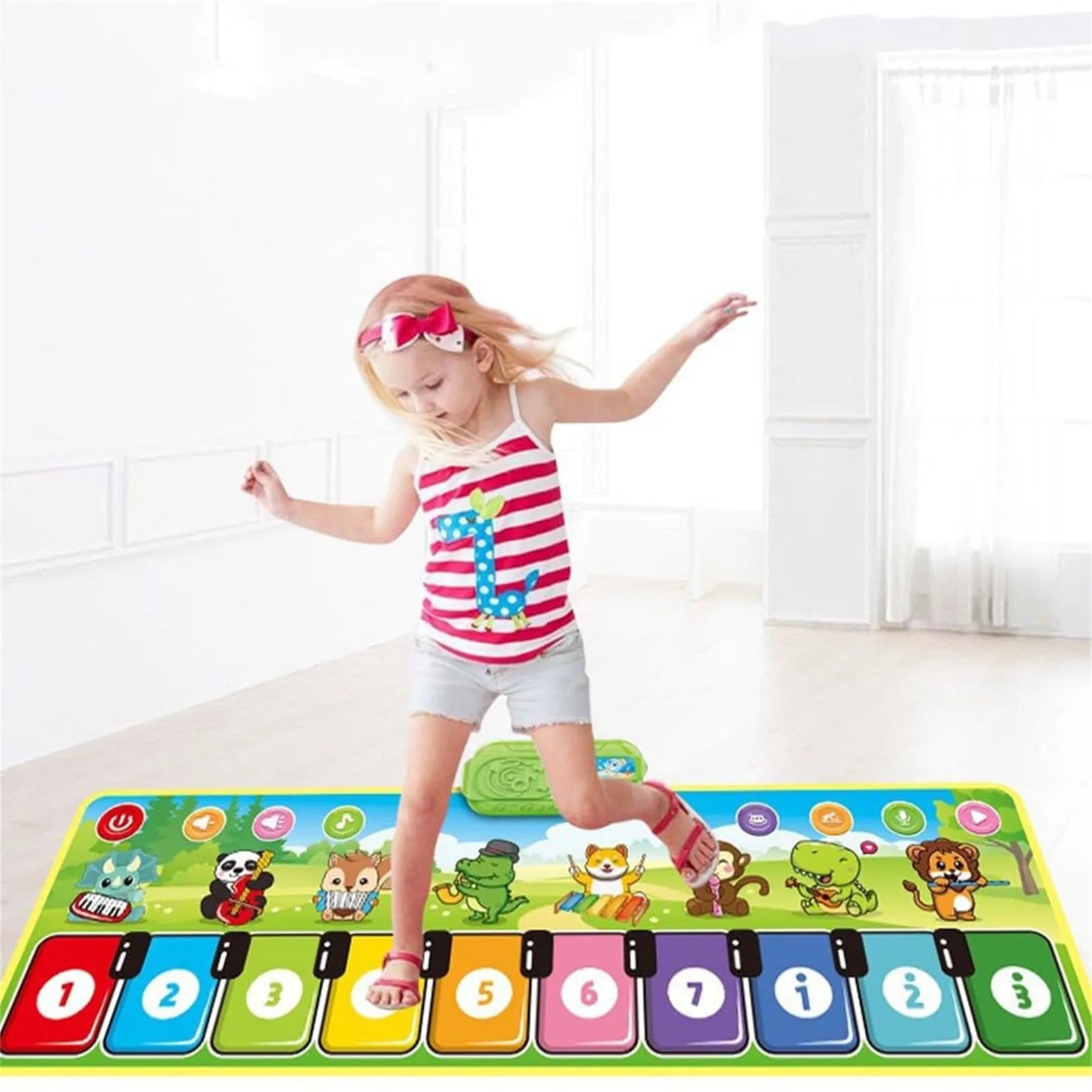 Fun Kids Musical Keyboard Playmat - Lusomart