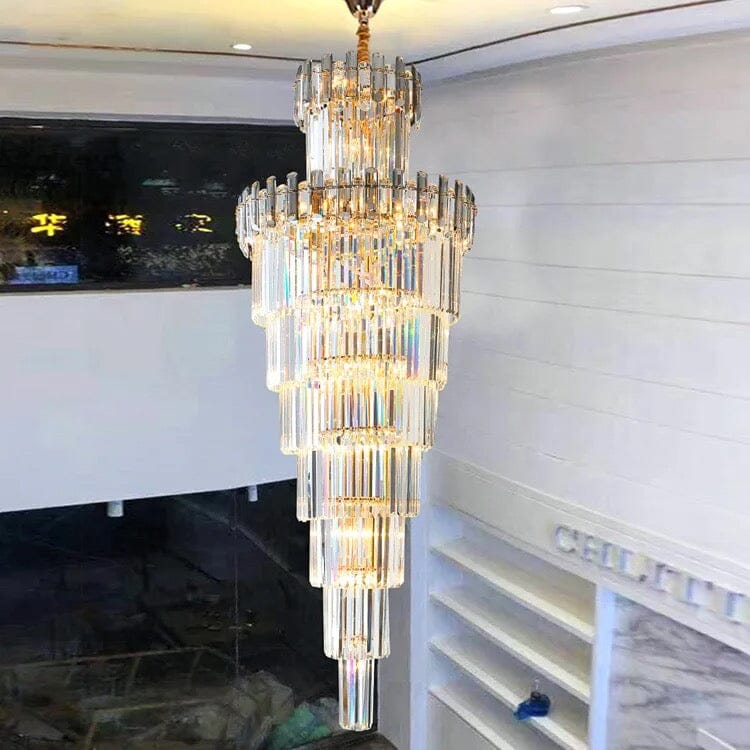 Elegant Crystal Pendant Chandelier