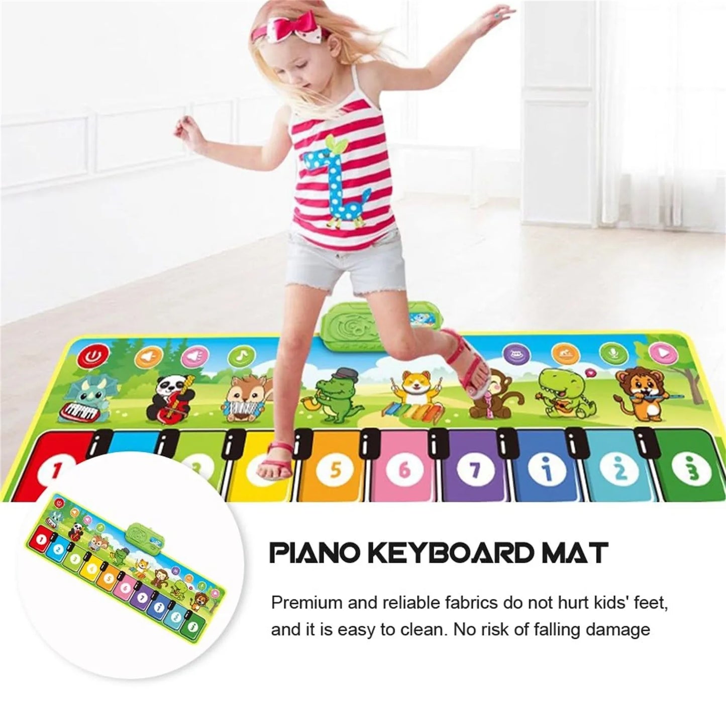 Fun Kids Musical Keyboard Playmat