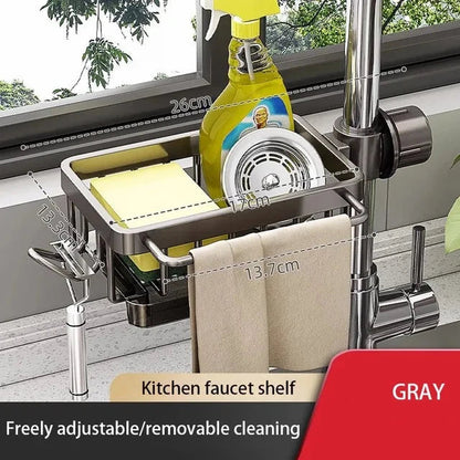 Space Saving Aluminum Sink Tray