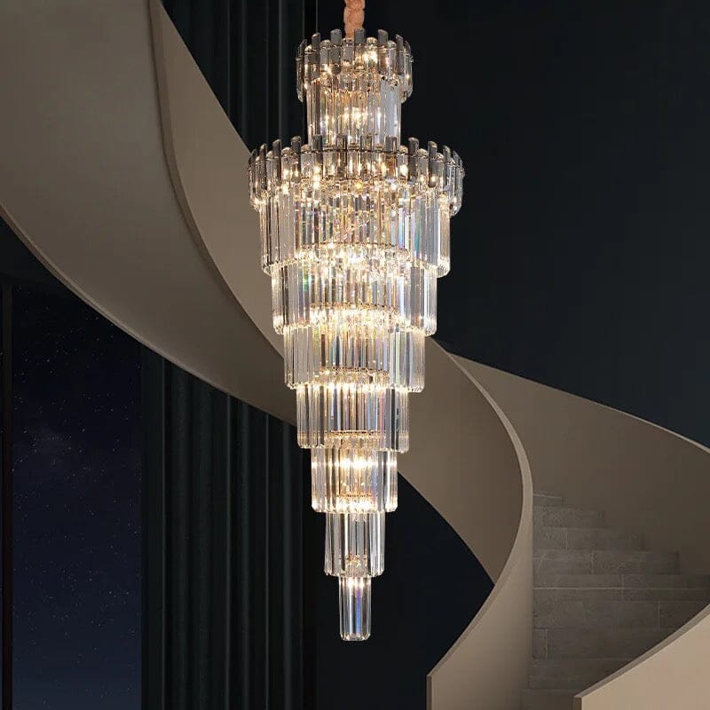 Elegant Crystal Pendant Chandelier