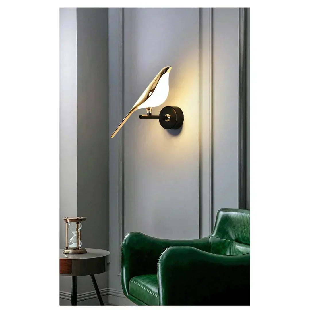 Golden Bird Figurine