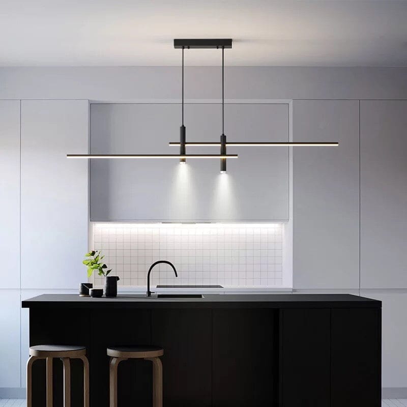 Dual Pendant Ceiling Light Fixture