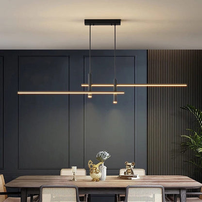 Dual Pendant Ceiling Light Fixture