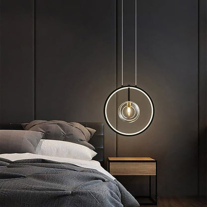 Clear Glass Hanging Pendant Light