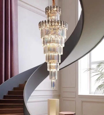 Elegant Crystal Pendant Chandelier
