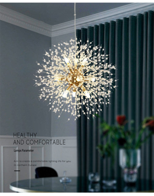 Modern Flower Drop Ceiling Light