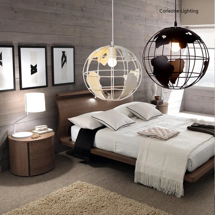 Modern Glass Globe Ceiling Light
