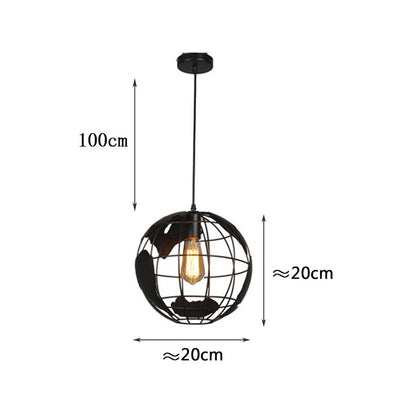 Modern Glass Globe Ceiling Light