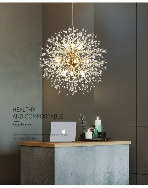 Modern Flower Drop Ceiling Light
