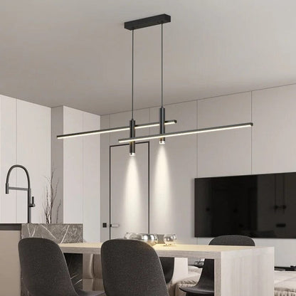 Dual Pendant Ceiling Light Fixture