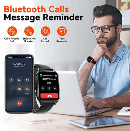 EasyGlucose Smart Watch Continuous Health Monitor