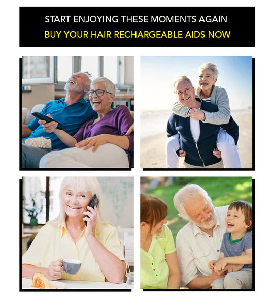 Discreet Behind Ear Hearing Aids for Adults