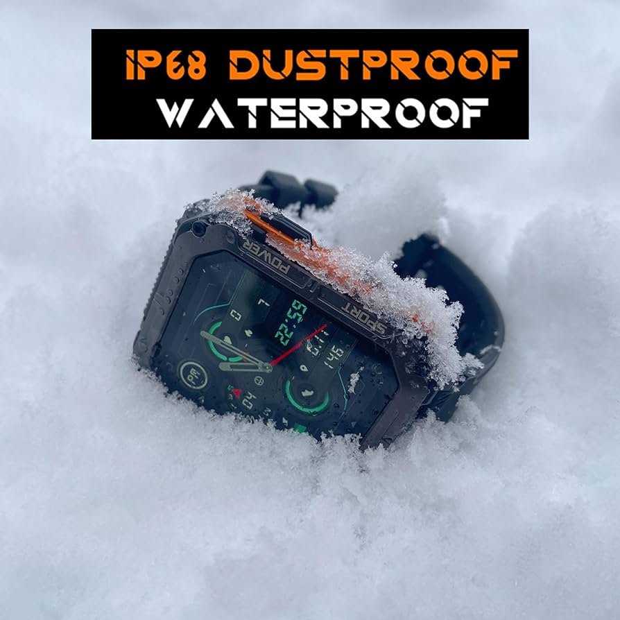 Tough Waterproof Smart Watch for Outdoor Work