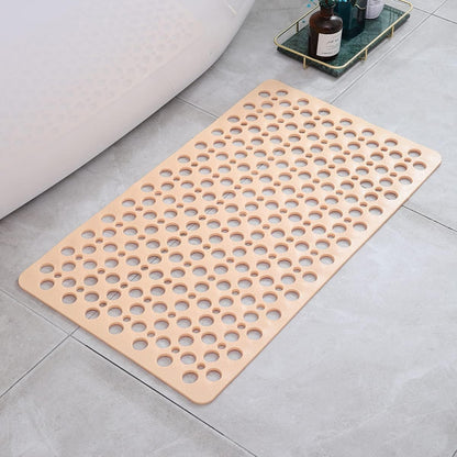 Anti-Slip Bathroom Shower Mat, Mildew-Proof, Easy Clean
