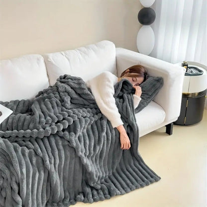 Plush Soft Throw Blanket