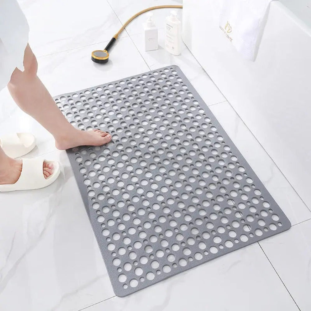 Anti-Slip Bathroom Shower Mat, Mildew-Proof, Easy Clean