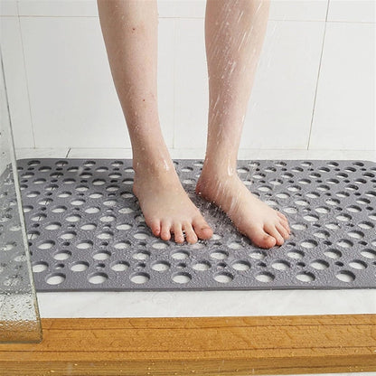 Anti-Slip Bathroom Shower Mat, Mildew-Proof, Easy Clean - Lusomart