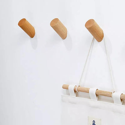 Stylish Wooden Wall Mounted Coat Rack Various Sizes