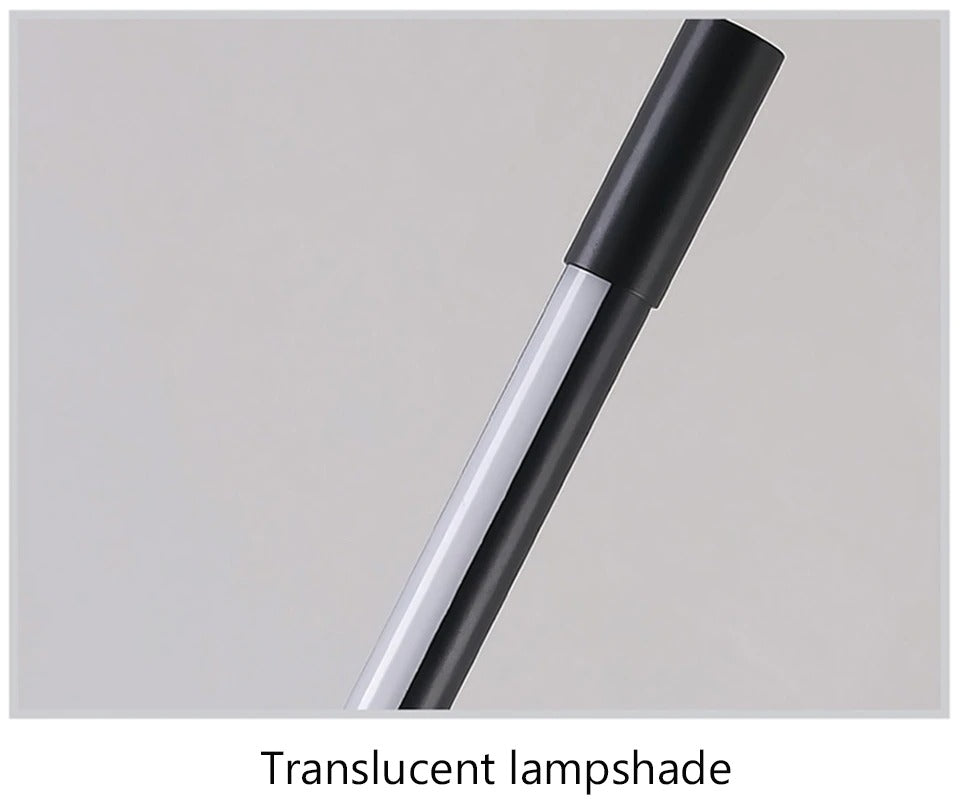 Slim Modern Floor Lamp with LED Lighting