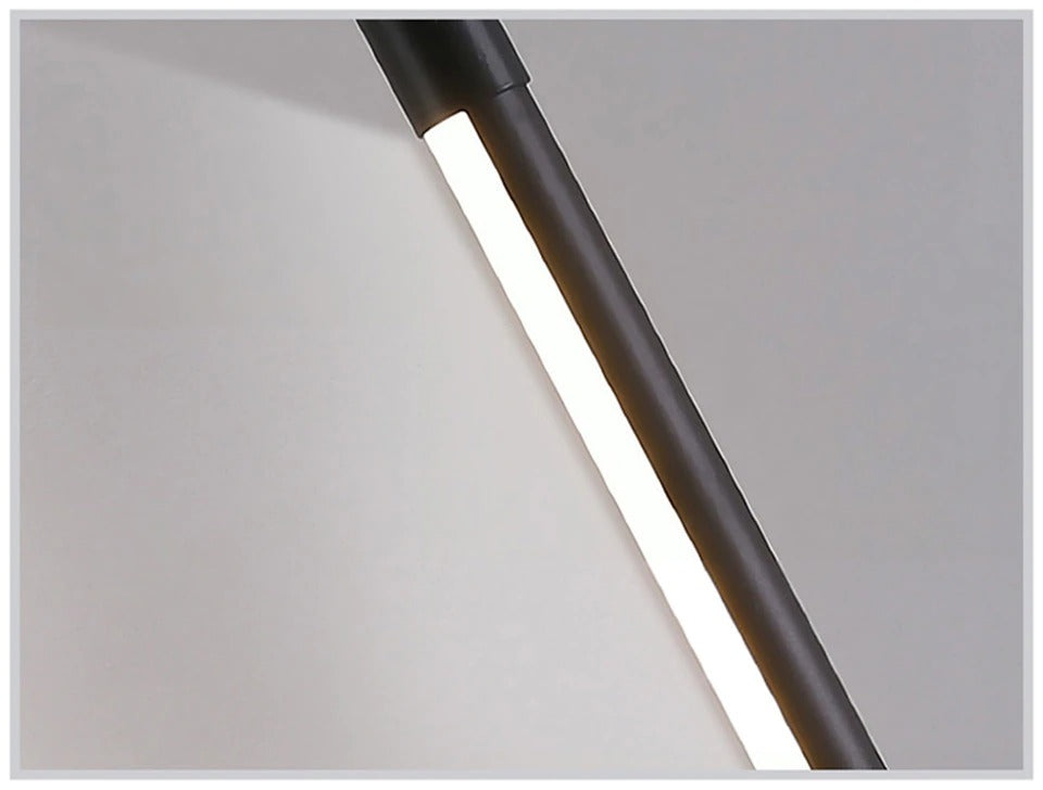 Slim Modern Floor Lamp with LED Lighting