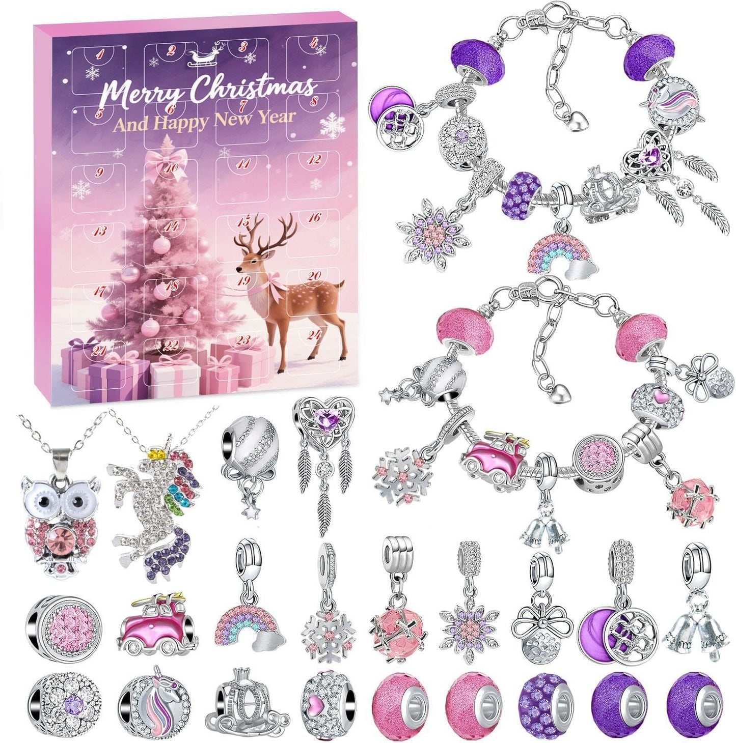 Ultimate 24-Day Christmas Countdown Calendar with Deluxe Surprises