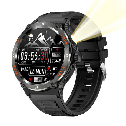 Rugged Fitness Smartwatch with GPS and Water Resistance