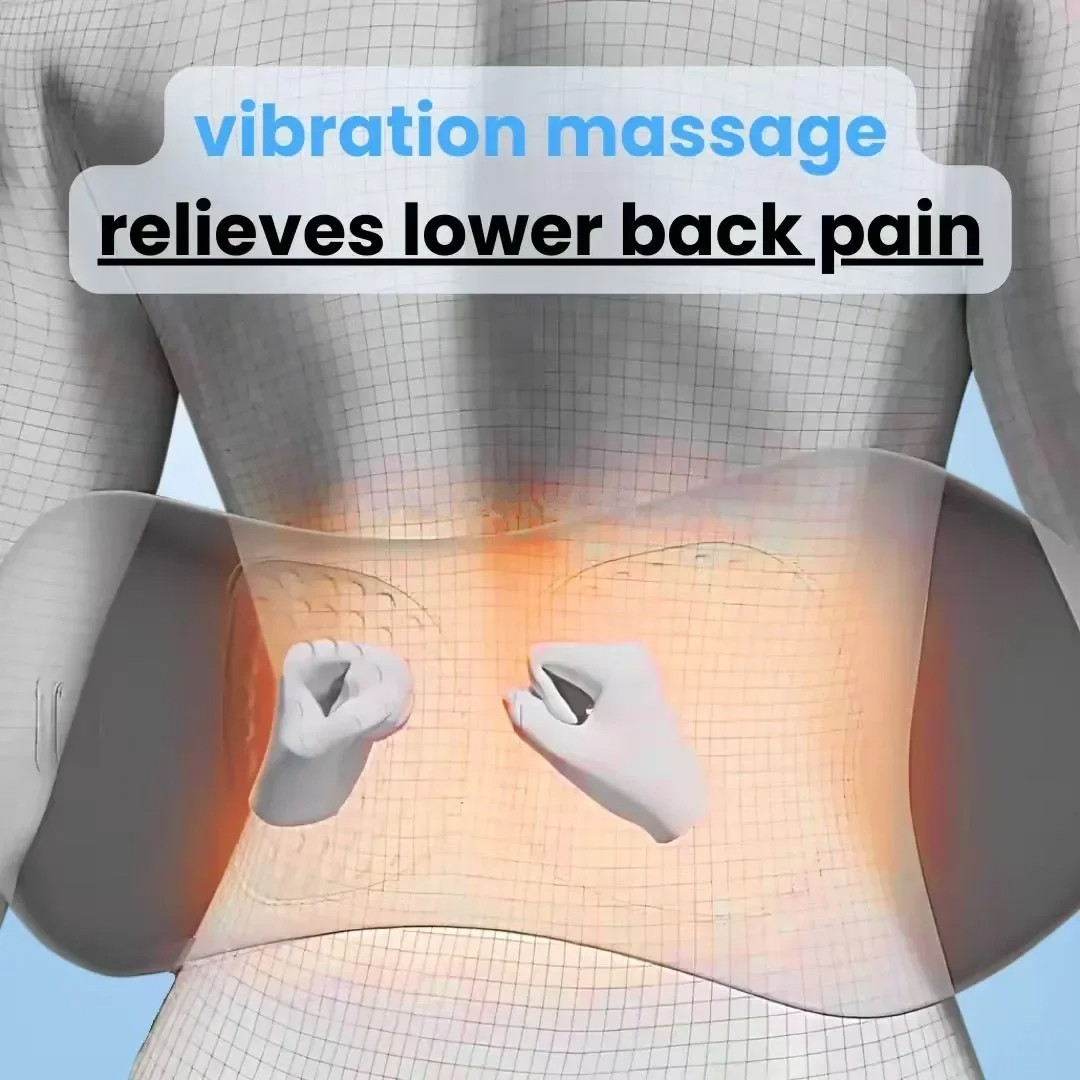 Relaxing Heat Massage Therapy For Back Pain Relief
