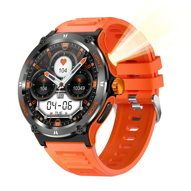 Rugged Fitness Smartwatch with GPS and Water Resistance