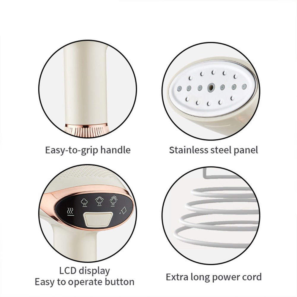 Fast Compact Travel Steamer for Easy Ironing