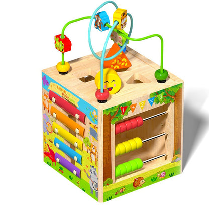 Fun 8-in-1 Learning Toy Cube for Kids