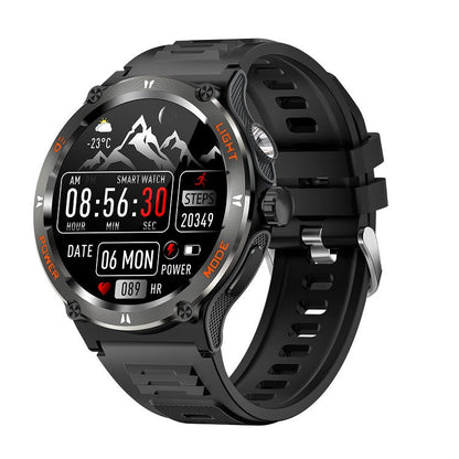 Rugged Fitness Smartwatch with GPS and Water Resistance - Lusomart