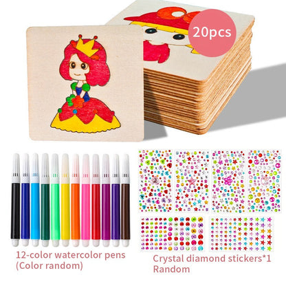 Fun Art Stencil Kit for Kids Drawing and Coloring
