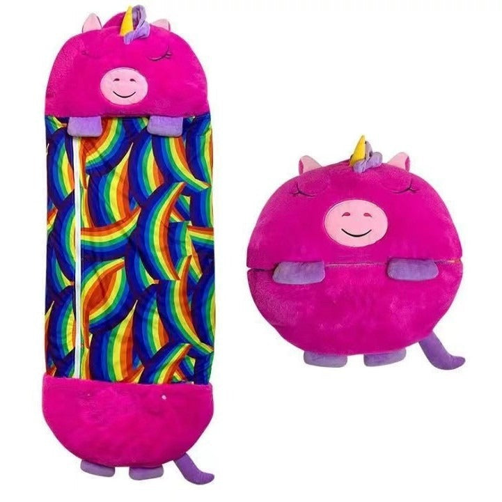 Cozy Sleep Buddy Plush Toy Blanket