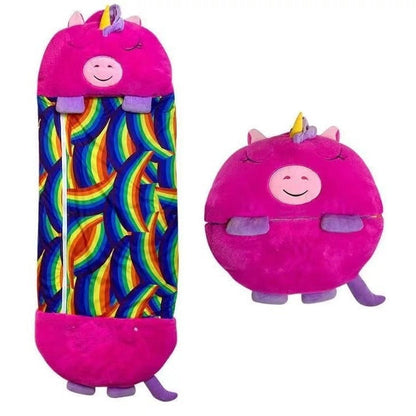 Cozy Sleep Buddy Plush Toy Blanket