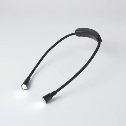 Portable LED Book Light Rechargeable Clamp Free Design