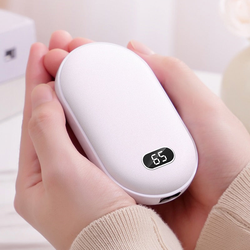 Portable Rechargeable Hand Warmer with 3 Heat Settings