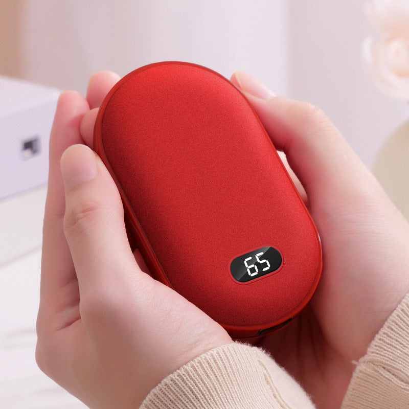 Portable Rechargeable Hand Warmer with 3 Heat Settings