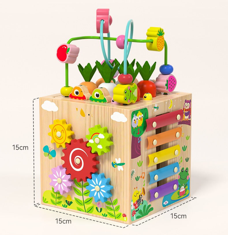 Fun 8-in-1 Learning Toy Cube for Kids