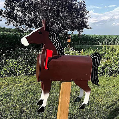 Outdoor Rustic Woodland Animal Mailbox - Lusomart