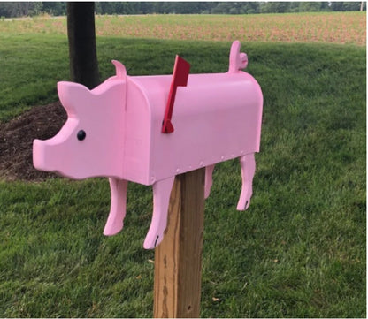 Outdoor Rustic Woodland Animal Mailbox