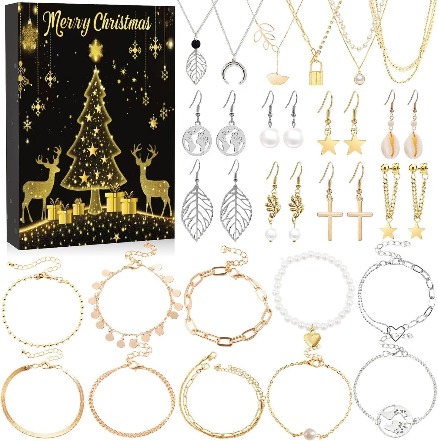 Ultimate 24-Day Christmas Countdown Calendar with Deluxe Surprises