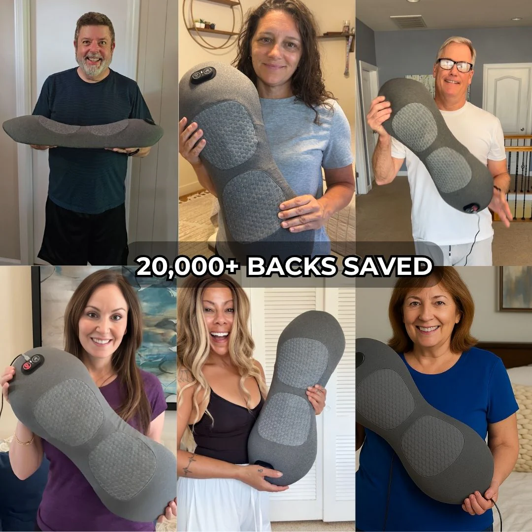 Relaxing Heat Massage Therapy For Back Pain Relief