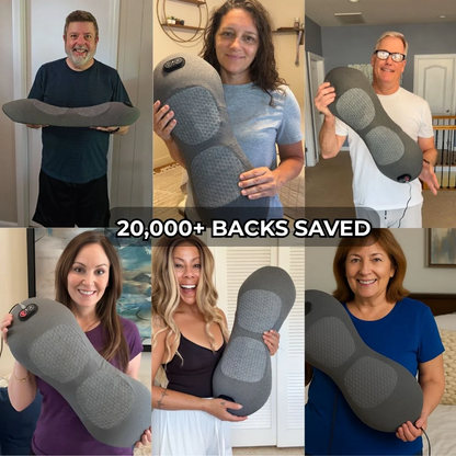 Relaxing Heat Massage Therapy For Back Pain Relief