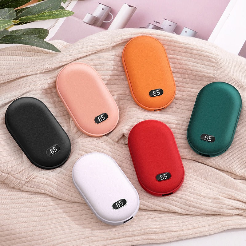 Portable Rechargeable Hand Warmer with 3 Heat Settings