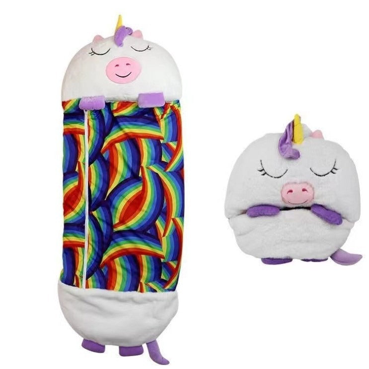 Cozy Sleep Buddy Plush Toy Blanket