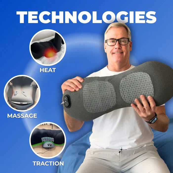 Relaxing Heat Massage Therapy For Back Pain Relief