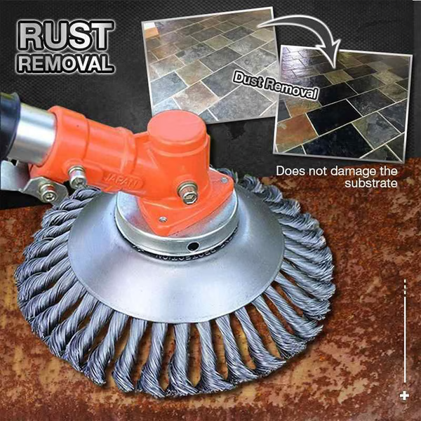 Heavy Duty Garden Weed Cutter Stainless Steel Trimmer Head